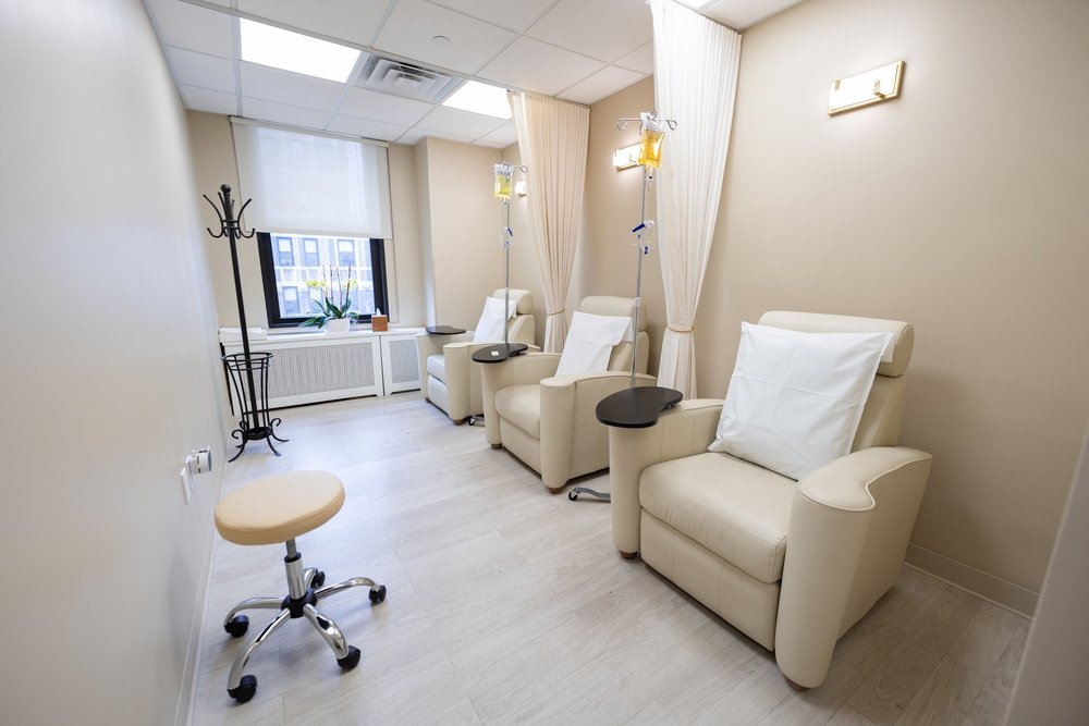 Private IV therapy room