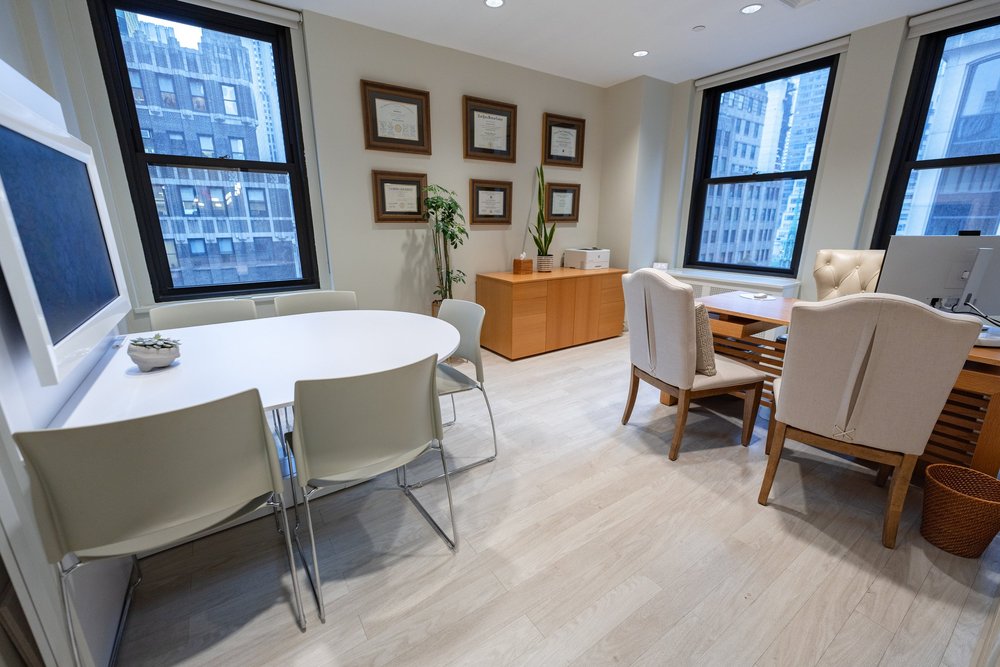 A private consultation room
